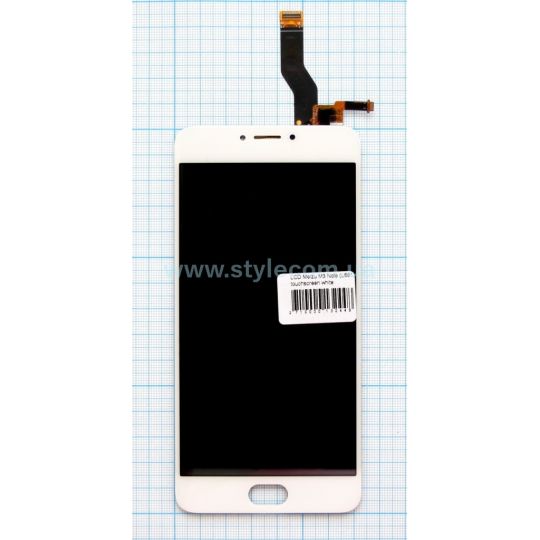 Дисплей (LCD) Meizu M3 Note (L681) + тачскрин white High Quality - купить за {{product_price}} грн в Киеве, Украине