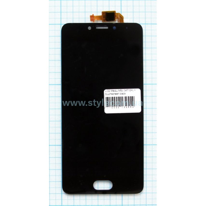 Дисплей (LCD) Meizu M5C (M710H) + тачскрин black High Quality