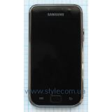 Дисплей (LCD) для Samsung Galaxy I9000 с тачскрином и рамкой black (Oled) Original Quality