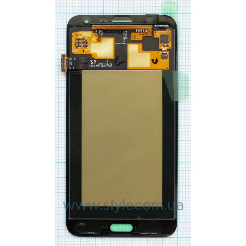 Дисплей (LCD) для Samsung Galaxy J7/J700 (2015) с тачскрином grey Service Original (PN:GH97-17670C)