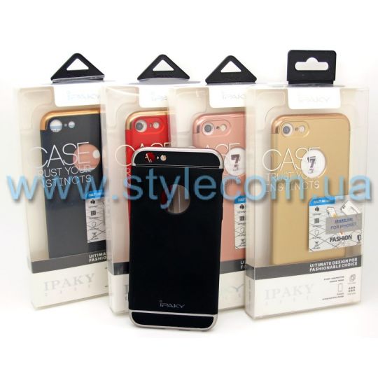 Чехол Ipaky Original Matte iPhone 7 Plus black/gold - купить за {{product_price}} грн в Киеве, Украине