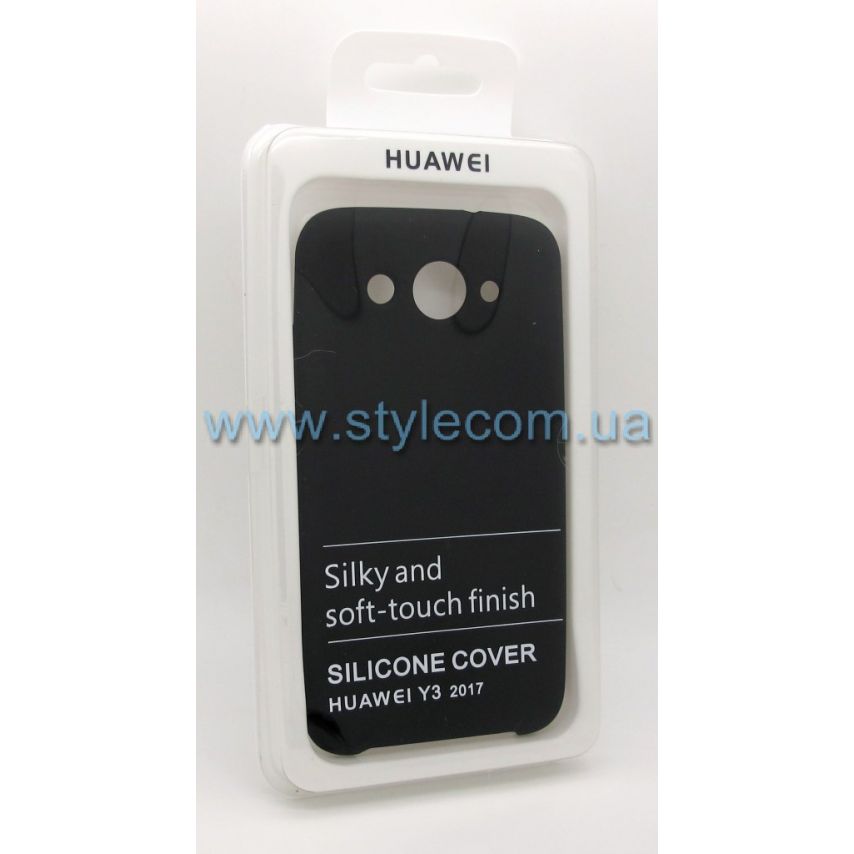 Чохол Original Silicone для Huawei Y3 II (2017) black