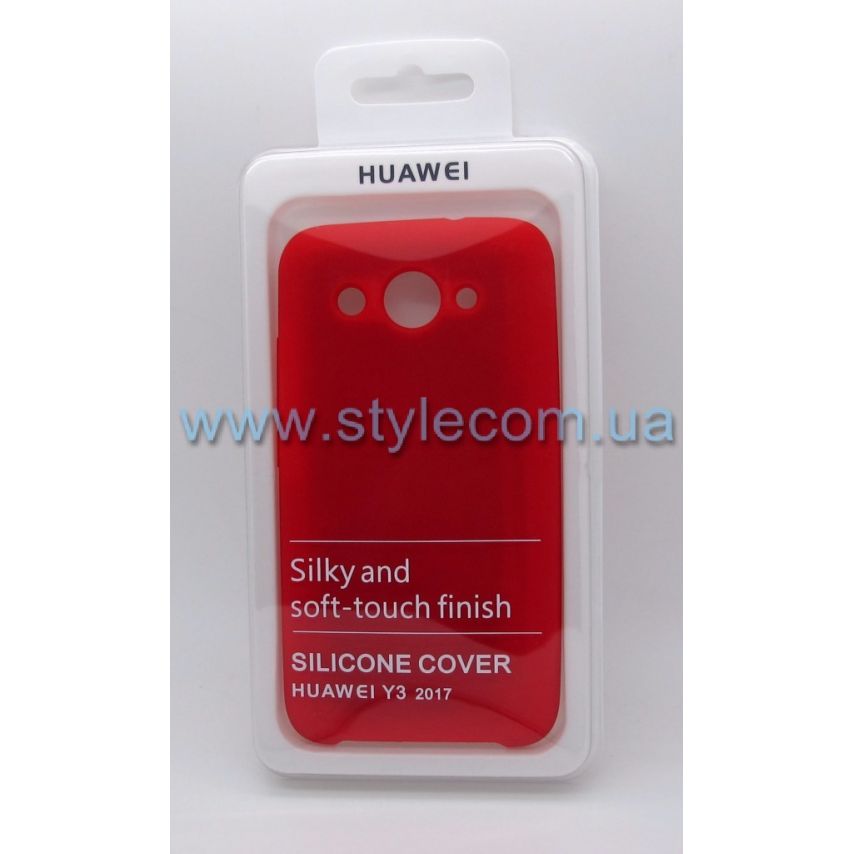 Чохол Original Silicone для Huawei Y3 II (2017) red