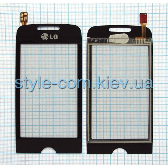 Тачскрін (сенсор) для LG GS290 black High Quality