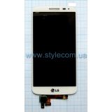Дисплей (LCD) LG G2 mini/D618 + тачскрин white orig