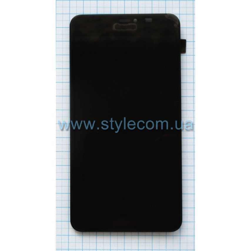Дисплей (LCD) Nokia 640 XL (RM-1062/RM-1065/RM-1066/RM-1067) + тачскрин с рамкой black Original Quality