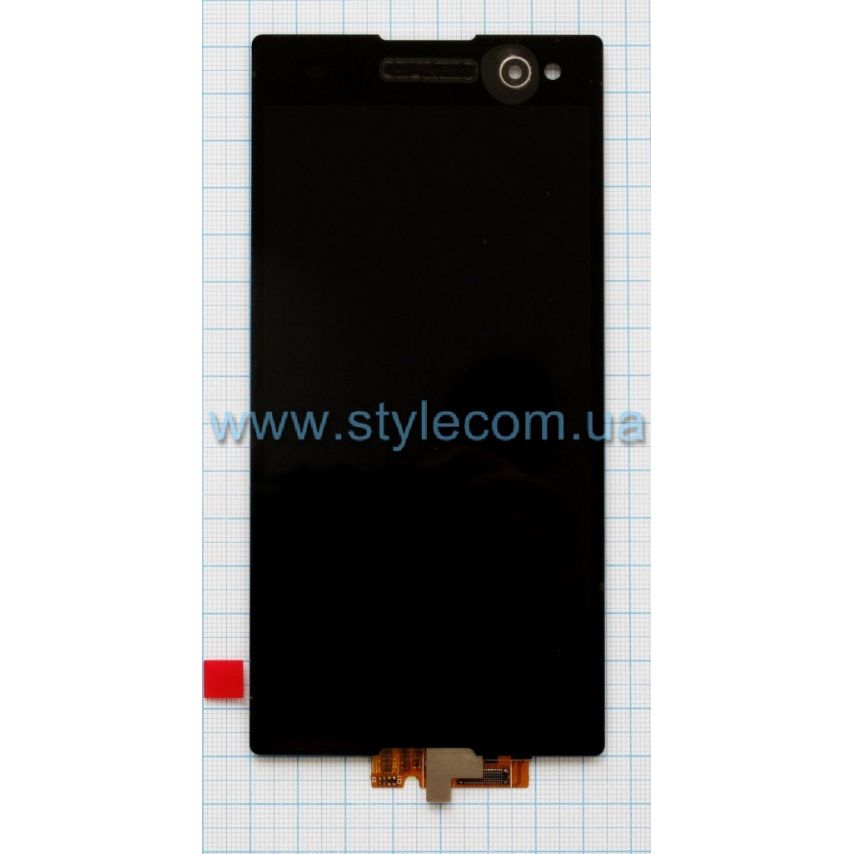 Дисплей (LCD) для Sony Xperia C3 D2533, D2503 с тачскрином black Hiqh Quality