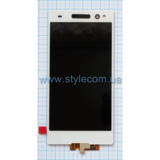 Дисплей (LCD) для Sony Xperia C3 D2533, D2503 с тачскрином white Hiqh Quality