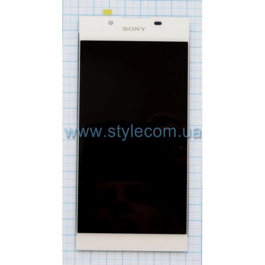 Дисплей (LCD) для Sony Xperia L1 G3312 с тачскрином white High Quality