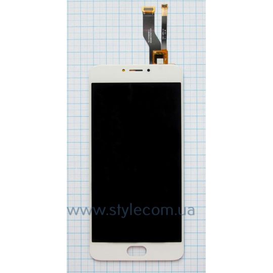 Дисплей (LCD) Meizu M3 Note (M681) + тачскрин white High Quality
