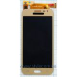 Дисплей (LCD) для Samsung Galaxy J2/J200 (2015) с тачскрином gold (TFT) High Quality