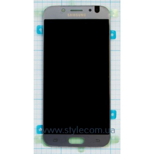 Дисплей (LCD) для Samsung Galaxy J5/J530 (2017) с тачскрином light blue Service Original (PN:GH97-20738B)