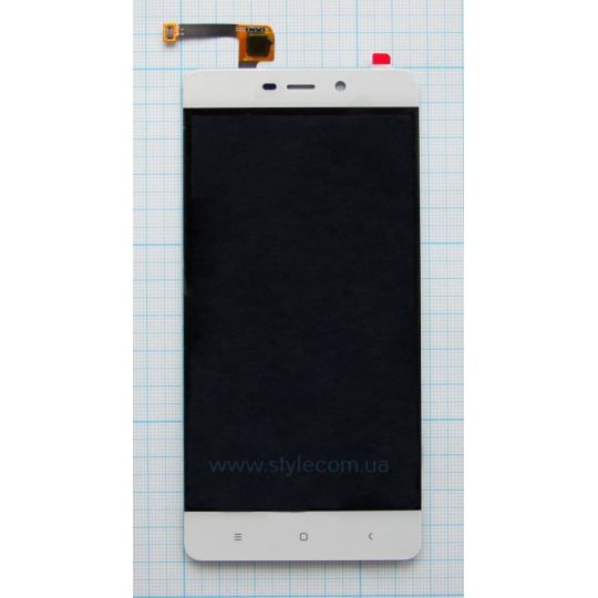 Дисплей (LCD) Xiaomi Redmi 4 Pro / Redmi 4 Prime + тачскрин white High Quality - купить за {{product_price}} грн в Киеве, Украине