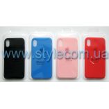 Чехол силиконовый Replica для Apple iPhone X, Xs blue - купить за 118.50 грн в Киеве, Украине