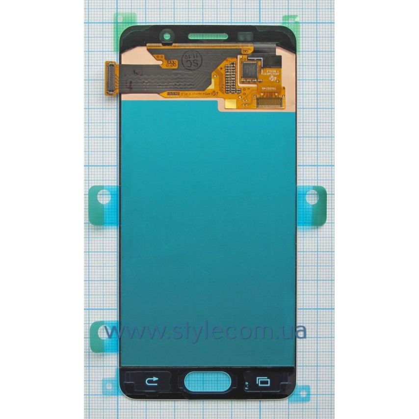 Дисплей (LCD) для Samsung A3/A310 (2016) з тачскріном white Service Original (PN:GH97-18249A)