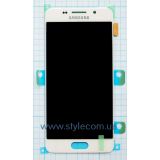 Дисплей (LCD) для Samsung A3/A310 (2016) с тачскрином white Service Original (PN:GH97-18249A)