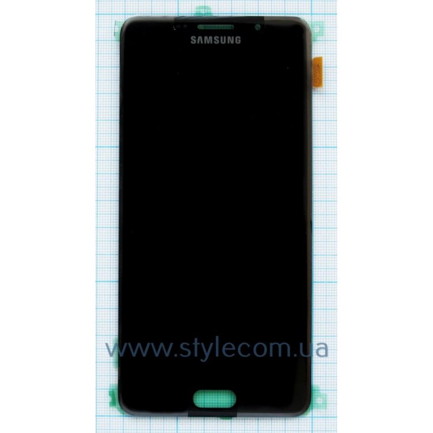 Дисплей (LCD) для Samsung Galaxy A7/A710 (2016) з тачскріном black Service Original (PN:GH97-18229B)