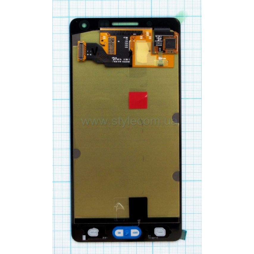 Дисплей (LCD) для Samsung A5/A500 (2015) з тачскріном dark blue Service Original (PN:GH97-16679B)