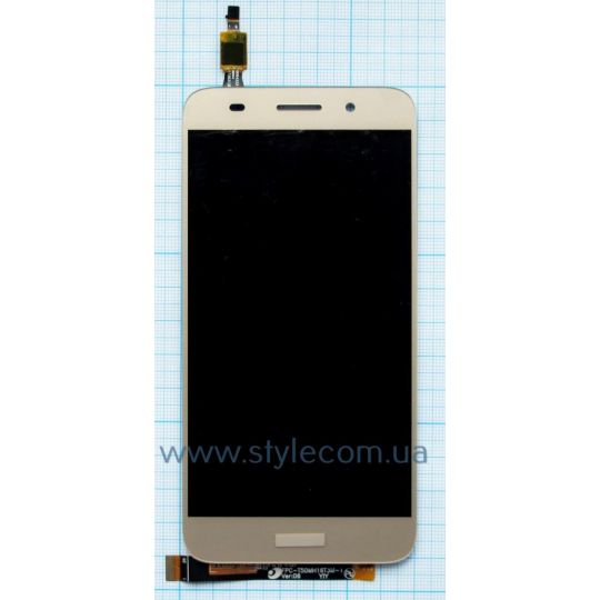 Дисплей (LCD) Huawei Y3 2017 (CRO-L02/CRO-L22/Y5 Lite 2017) + тачскрин gold High Quality - купить за {{product_price}} грн в Киеве, Украине