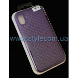 Чехол Original перфорация для Apple iPhone X, Xs violet - купить за 79.00 грн в Киеве, Украине
