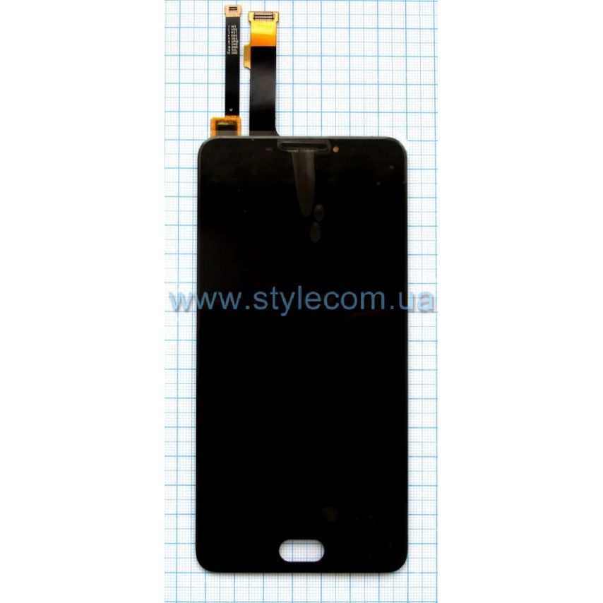 Дисплей (LCD) Meizu M1E (M57a)/M3E (A680h) + тачскрин black High Quality