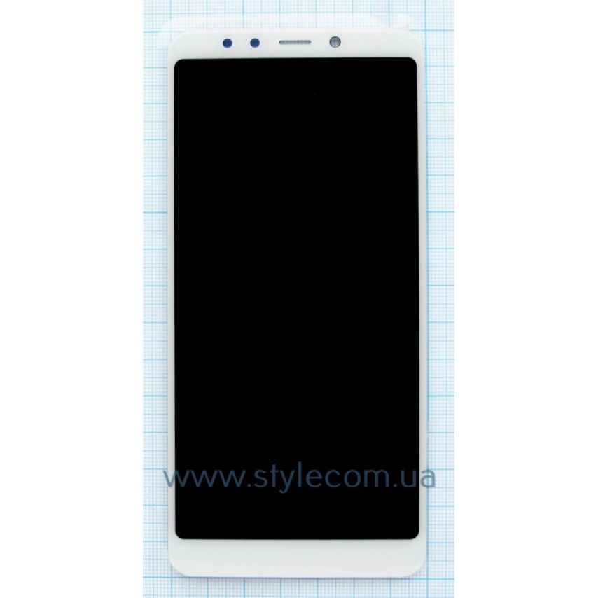 Дисплей (LCD) для Xiaomi Redmi 5 с тачскрином white High Quality