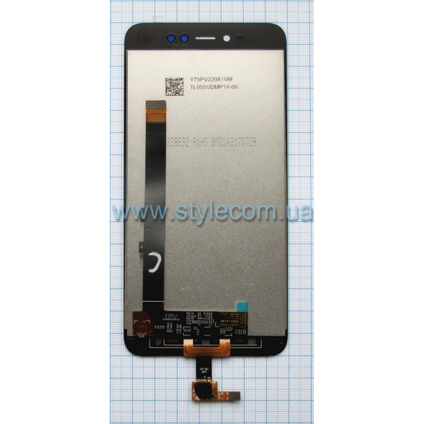 Дисплей (LCD) для Xiaomi Redmi Note 5A, Redmi Note 5A Prime + тачскрин black High Quality