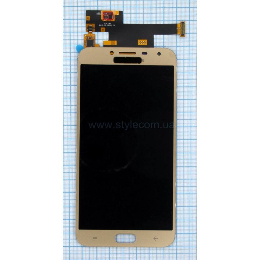 Дисплей (LCD) для Samsung Galaxy J4/J400 (2018) с тачскрином gold (TFT) High Quality
