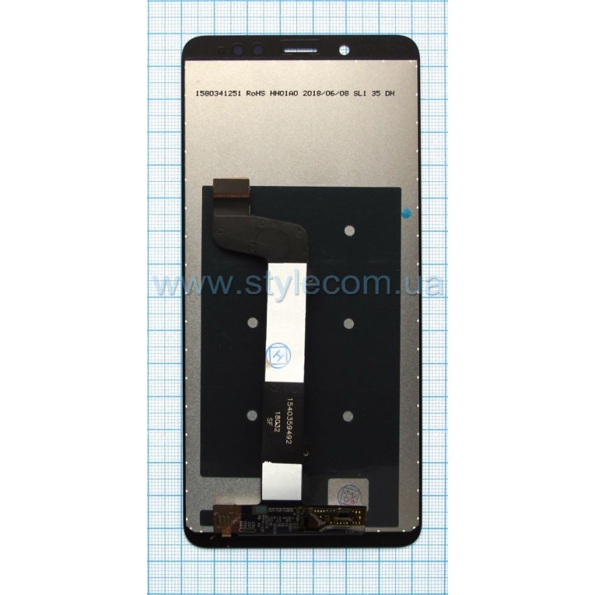 Дисплей (LCD) для Xiaomi Redmi Note 5, Redmi Note 5 Pro с тачскрином black High Quality