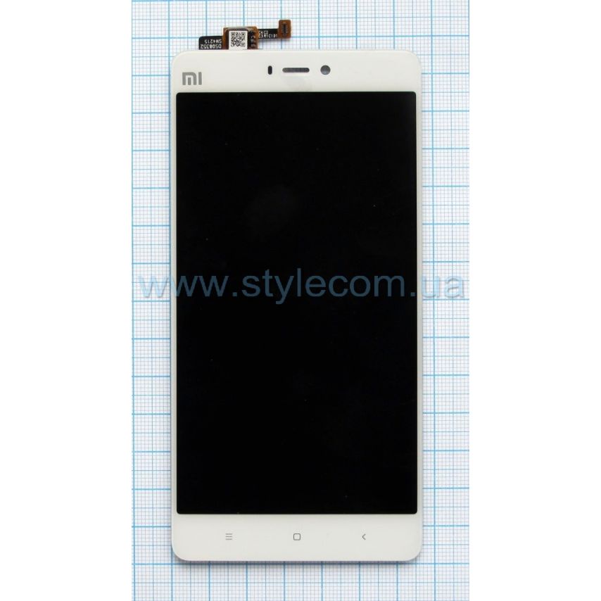 Дисплей (LCD) для Xiaomi Mi 4S + тачскрин white High Quality