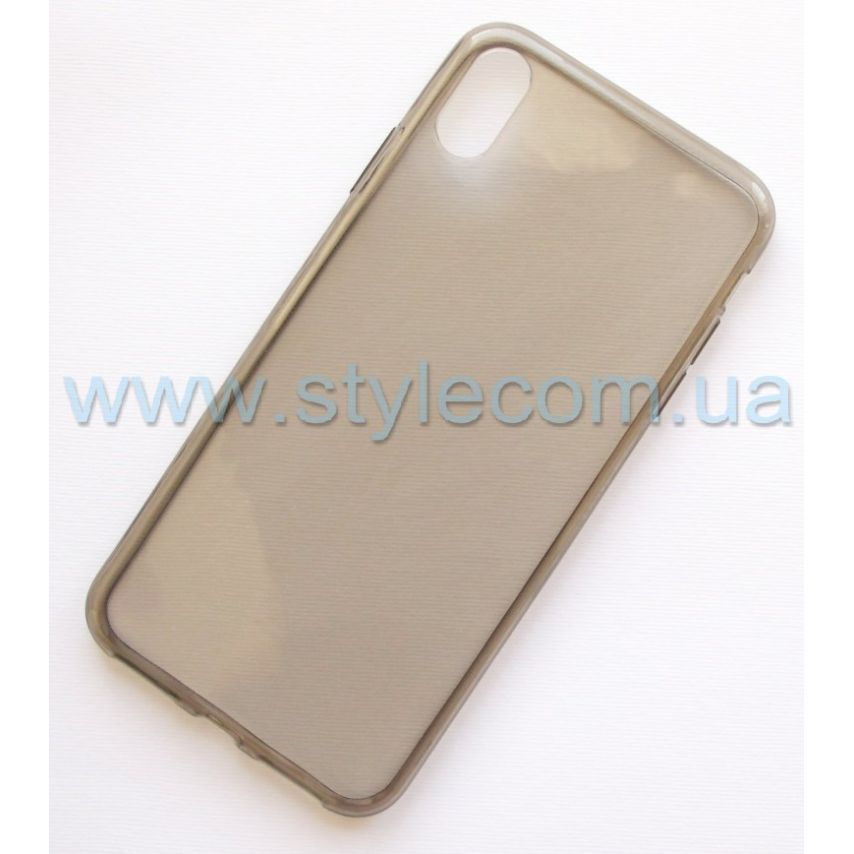 Чехол силиконовый Slim для Apple iPhone Xs Max black