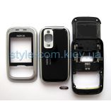 Корпус для Nokia 6111 повний комплект silver/black High Quality - купити за 197.60 грн у Києві, Україні