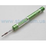 Отвертка LY-203 (+1.3 x 25mm) крестовая