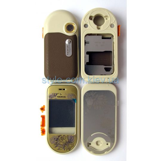 Корпус для Nokia 7370 gold High Quality