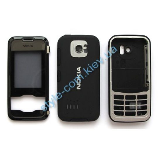 Корпус для Nokia 7610 Supernova з клавіатурою black High Quality