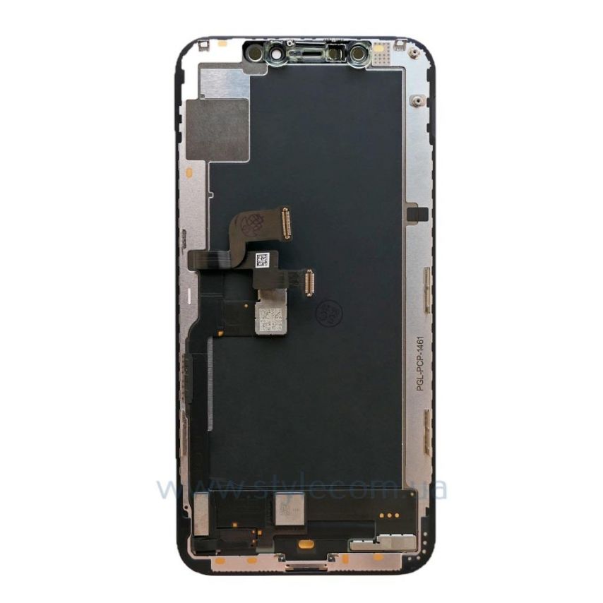 Дисплей (LCD) для Apple iPhone Xs с тачскрином black Original (снятый)