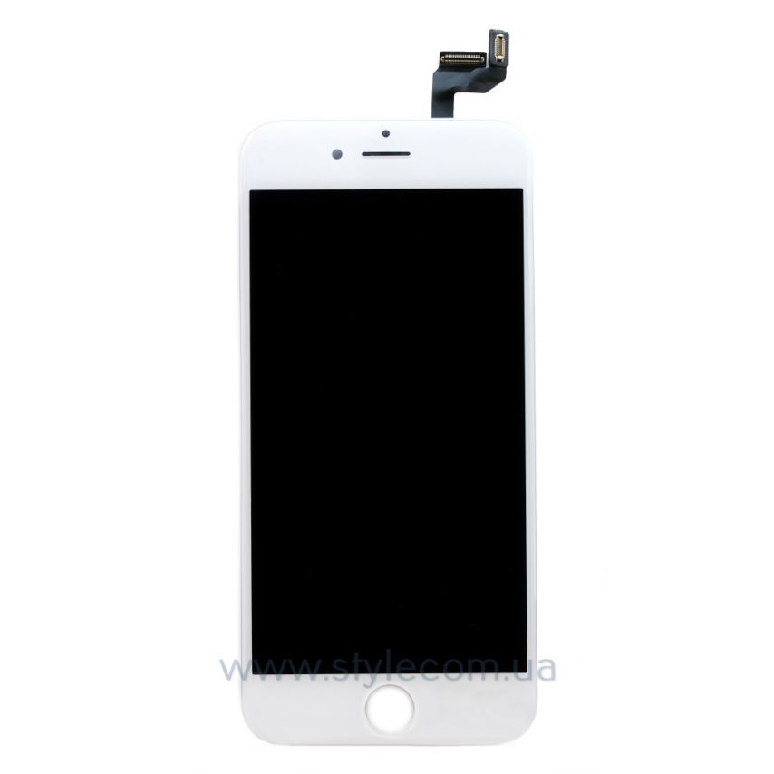 Дисплей (LCD) iPhone 6S + тачскрин white Original (переклеено стекло)