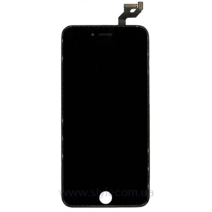 Дисплей (LCD) для Apple iPhone 6s Plus с тачскрином black Original (переклееное стекло)