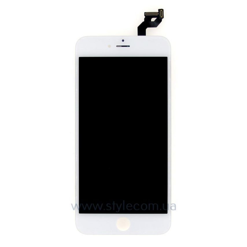 Дисплей (LCD) iPhone 6S Plus + тачскрин white Original (переклеено стекло)
