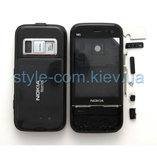 Корпус для Nokia N85 повний комплект black High Quality