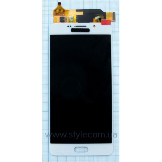 Дисплей (LCD) для Samsung Galaxy A7/A710 (2016) с тачскрином white (TFT) High Quality