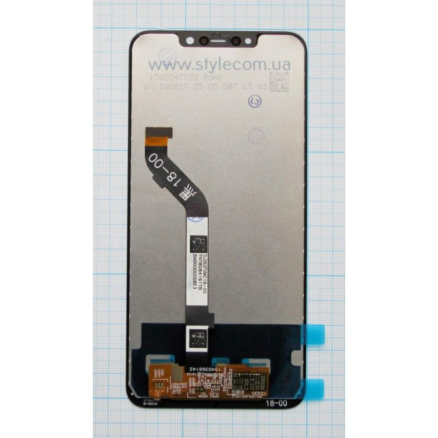 Дисплей (LCD) для Xiaomi Pocophone F1 з тачскріном black High Quality