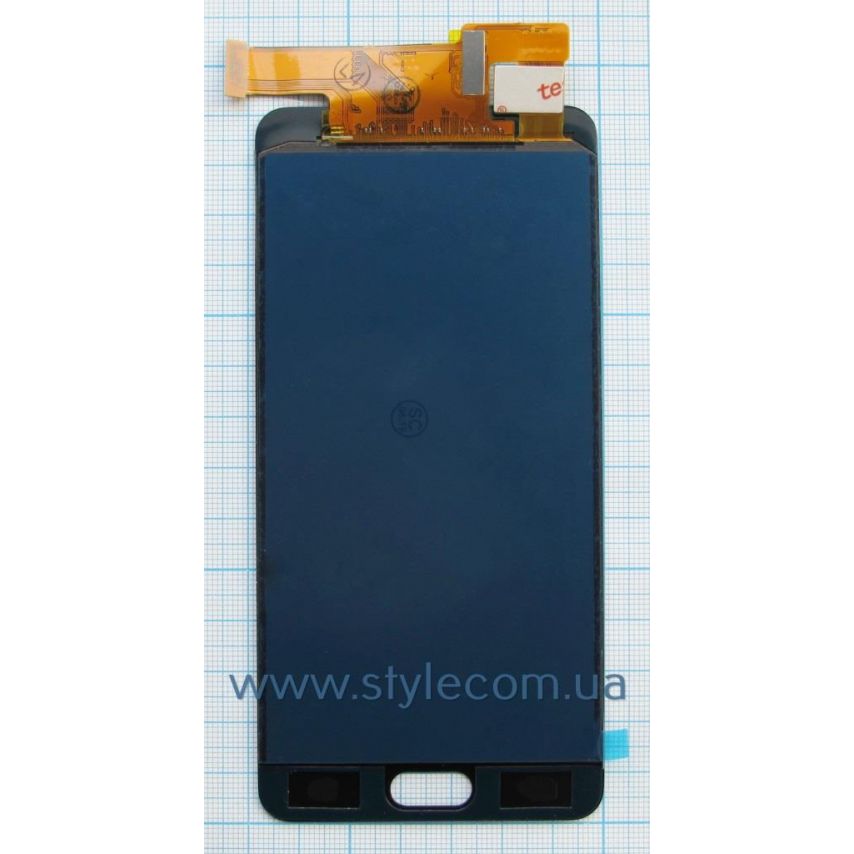 Дисплей (LCD) для Samsung A5/A510 (2016) з тачскріном dark blue (TFT) High Quality