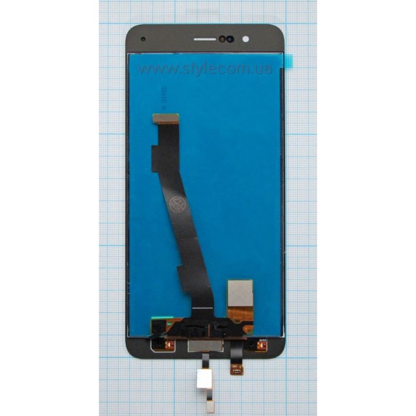 Дисплей (LCD) для Xiaomi Mi Note 3 + тачскрин с кнопкой blue High Quality