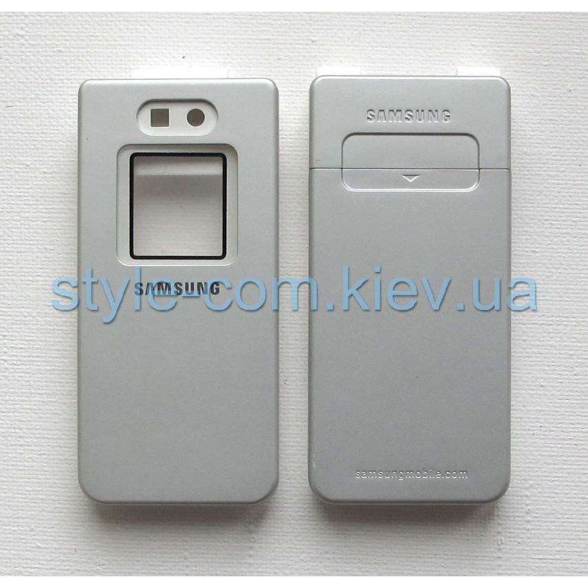 Корпус для Samsung E870 white/silver High Quality