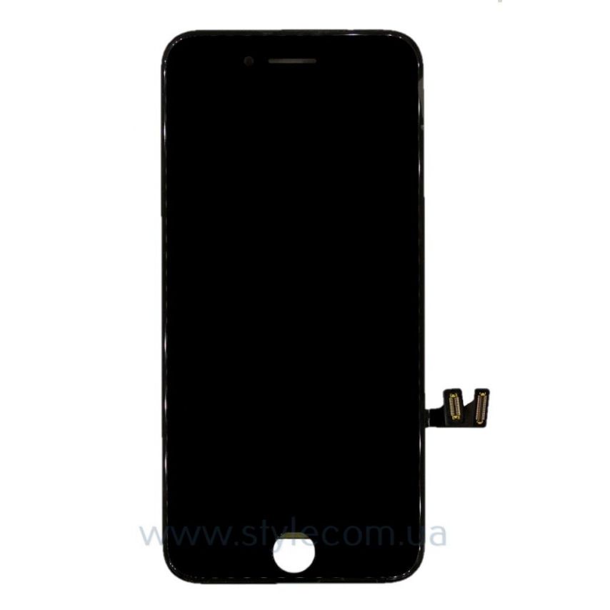 Дисплей (LCD) для Apple iPhone 8, SE 2020 с тачскрином black Original (переклееное стекло)