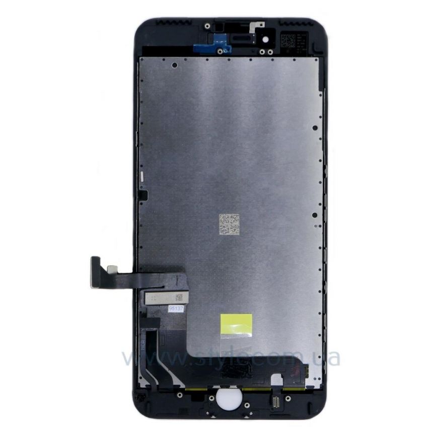 Дисплей (LCD) для Apple iPhone 7 Plus с тачскрином black Original (переклееное стекло)