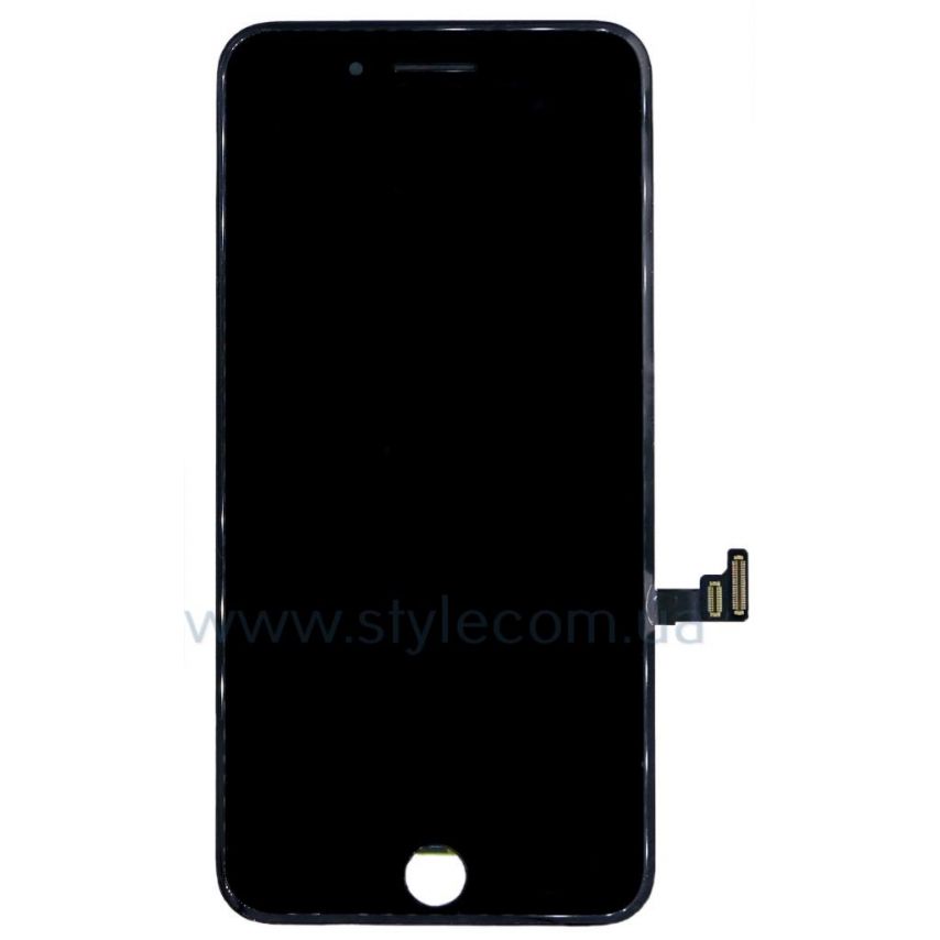 Дисплей (LCD) для Apple iPhone 7 Plus с тачскрином black Original (переклееное стекло)