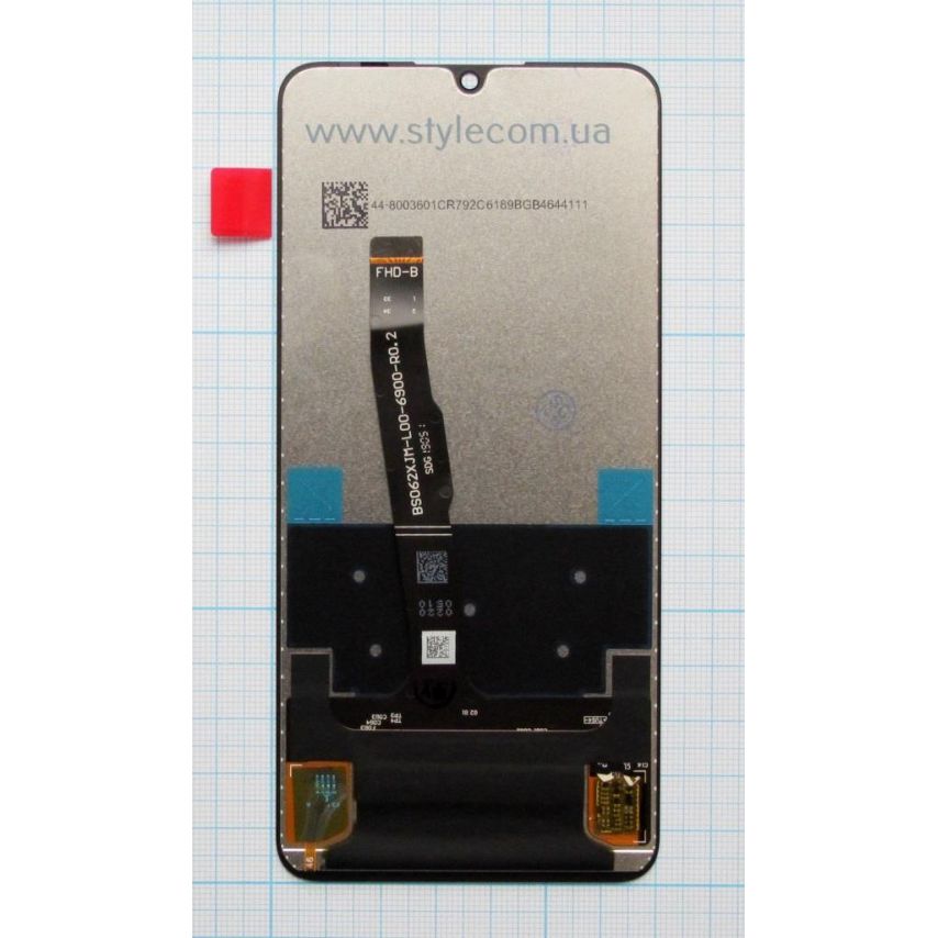 Дисплей (LCD) для Huawei P30 Lite, Nova 4e с тачскрином black High Quality