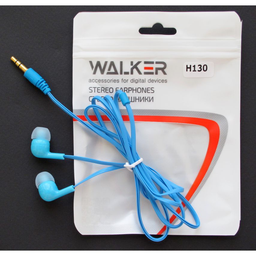 Навушники WALKER H130 blue (тех.пак.)